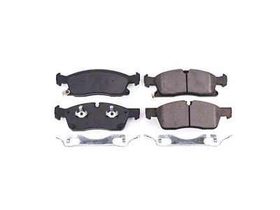 PowerStop Z17 Evolution Plus Clean Ride Ceramic Brake Pads; Front Pair (17-21 Jeep Grand Cherokee WK2 w/ Solid Rear Rotors)