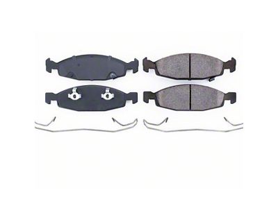PowerStop Z17 Evolution Plus Clean Ride Ceramic Brake Pads; Front Pair (99-02 Jeep Grand Cherokee WJ w/ Teves Calipers)