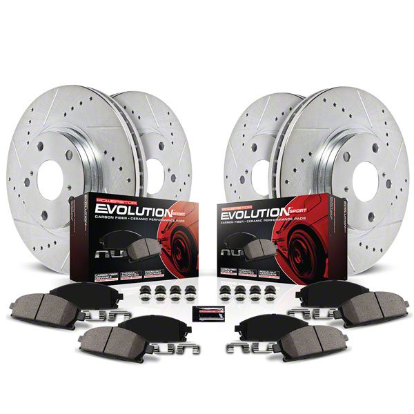 PowerStop Jeep Grand Cherokee Z23 Evolution Brake Rotor and Pad Kit