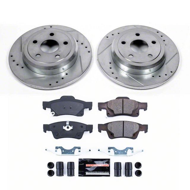 PowerStop Jeep Grand Cherokee Z23 Evolution Sport Brake Rotor and Pad