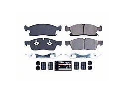 PowerStop Z23 Evolution Sport Carbon-Fiber Ceramic Brake Pads; Front Pair (11-12 Jeep Grand Cherokee WK2, Excluding SRT8; 13-16 Jeep Grand Cherokee WK2 w/ Solid Rear Rotors)