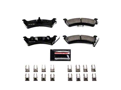 PowerStop Z23 Evolution Sport Carbon-Fiber Ceramic Brake Pads; Rear Pair (93-98 Jeep Grand Cherokee ZJ)