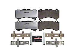 PowerStop Z26 Street Performance Carbon-Fiber Ceramic Brake Pads; Front Pair (12-21 Jeep Grand Cherokee WK2 SRT, SRT8)