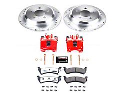 PowerStop Z36 Extreme Truck and Tow Brake Rotor, Pad and Caliper Kit; Rear (95-98 Jeep Grand Cherokee ZJ)