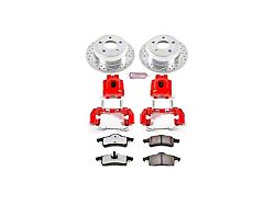 PowerStop Z36 Extreme Truck and Tow Brake Rotor, Pad and Caliper Kit; Rear (99-04 Jeep Grand Cherokee WJ)