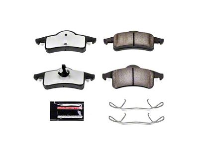 PowerStop Z36 Extreme Truck and Tow Carbon-Fiber Ceramic Brake Pads; Rear Pair (99-04 Jeep Grand Cherokee WJ)