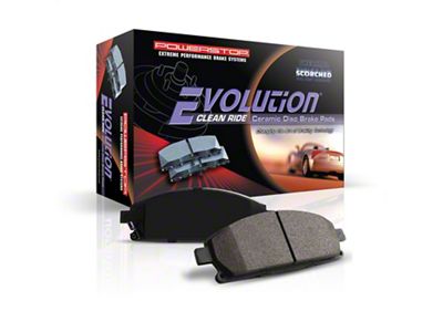 PowerStop Z16 Evolution Clean Ride Ceramic Brake Pads; Front Pair (15-23 Jeep Renegade BU)