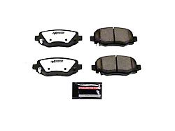 PowerStop Z36 Extreme Truck and Tow Carbon-Fiber Ceramic Brake Pads; Rear Pair (15-23 Jeep Renegade BU)