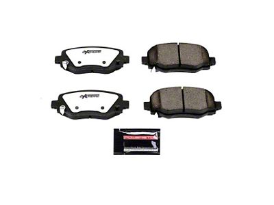 PowerStop Z36 Extreme Truck and Tow Carbon-Fiber Ceramic Brake Pads; Rear Pair (15-23 Jeep Renegade BU)