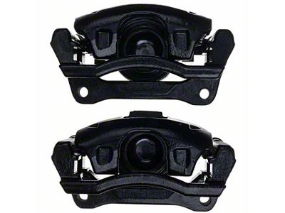 PowerStop Performance Front Brake Calipers; Black (07-18 Jeep Wrangler JK)