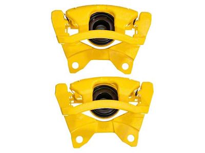 PowerStop Performance Rear Brake Calipers; Yellow (07-18 Jeep Wrangler JK)