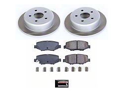 PowerStop Semi-Coated Brake Rotor and Pad Kit; Rear (07-18 Jeep Wrangler JK)