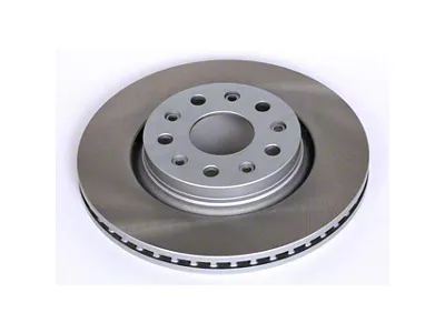 PowerStop Semi-Coated Vented Rotor; Front (18-25 Jeep Wrangler JL w/ 342mm Solid Rear Rotors)