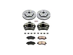 PowerStop Z17 Evolution Plus Brake Rotor, Pad and Caliper Kit; Front (07-18 Jeep Wrangler JK)