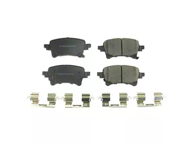 PowerStop Z17 Evolution Plus Clean Ride Ceramic Brake Pads; Rear Pair (21-25 Jeep Wrangler JL w/ 350mm Vented Rear Rotors)