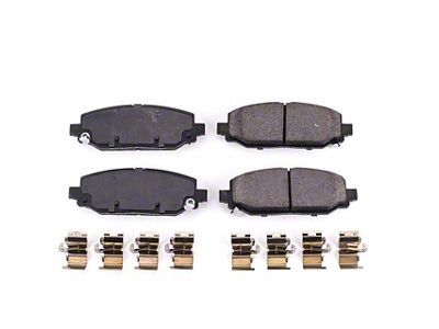 PowerStop Z17 Evolution Plus Clean Ride Ceramic Brake Pads; Rear Pair (18-25 Jeep Wrangler JL w/ 342mm Solid Rear Rotors)
