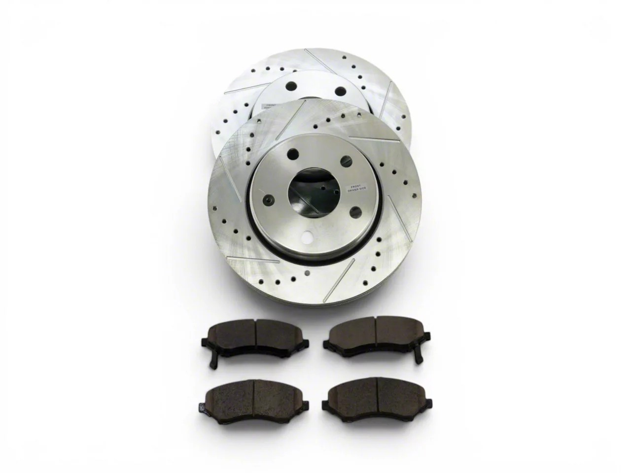 PowerStop Jeep Wrangler OE Replacement Brake Rotor and Pad Kit