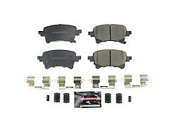 PowerStop Z23 Evolution Sport Carbon-Fiber Ceramic Brake Pads; Rear Pair (21-26 Jeep Wrangler JL w/ BR3/BR4/BR5 Brake Code 350mm Vented Rear Rotors)