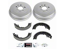 PowerStop OE Replacement 5-Lug Brake Drum and Pad Kit; Rear (95-04 2WD Tacoma, Excluding Pre Runner)