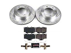 PowerStop Z23 Evolution Sport Brake 6-Lug Rotor and Pad Kit; Front (95-04 Tacoma w/o VDC)