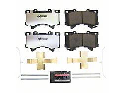 PowerStop Z36 Truck and Tow Carbon-Fiber Ceramic Brake Pads with Hardware Kit; Front Pair (24-26 Tacoma, Excluding SR, SR5, Pre Runner & TRD PreRunner)