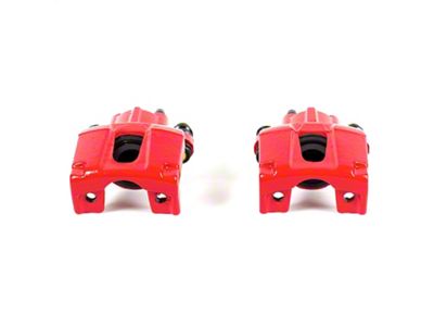 PowerStop Performance Rear Brake Calipers; Red (04-15 Titan)