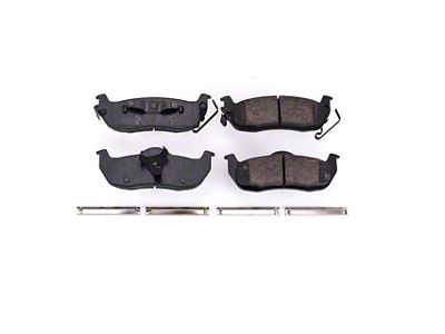 PowerStop Z17 Evolution Plus Clean Ride Ceramic Brake Pads; Rear Pair (04-15 Titan)