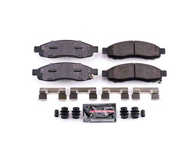 PowerStop Z23 Evolution Sport Carbon-Fiber Ceramic Brake Pads; Front Pair (04-3/05 Titan)