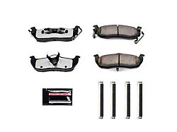 PowerStop Z36 Extreme Truck and Tow Carbon-Fiber Ceramic Brake Pads; Rear Pair (04-15 Titan)