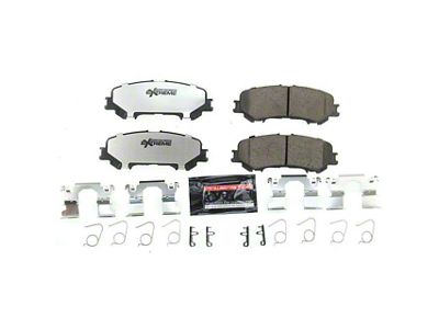 PowerStop Z36 Extreme Truck and Tow Carbon-Fiber Ceramic Brake Pads; Rear Pair (17-24 Titan)