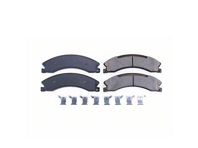 PowerStop Z17 Evolution Plus Clean Ride Ceramic Brake Pads; Front Pair (16-22 Titan XD)