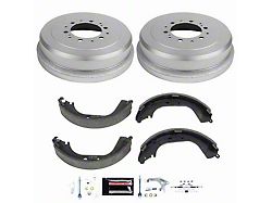 PowerStop OE Replacement 6-Lug Brake Drum and Pad Kit; Rear (00-Early 03 Tundra)