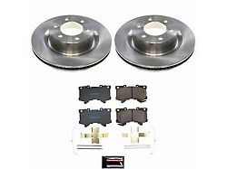 PowerStop OE Replacement 6-Lug Brake Rotor and Pad Kit; Front (22-26 Tundra)