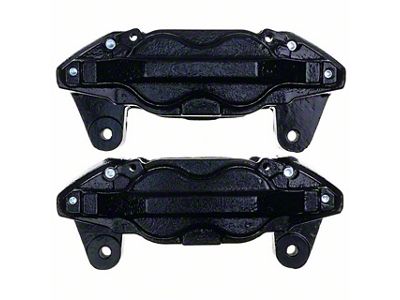 PowerStop Performance Front Brake Calipers; Black (07-15 Tundra)