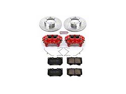 PowerStop Z23 Evolution Sport 6-Lug Brake Rotor, Pad and Caliper Kit; Front (00-02 Tundra w/ S13WE Front Caliper Casting)