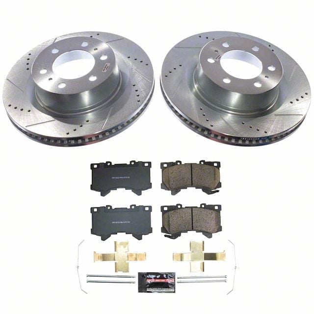 U yuzumisihi専用 PowerStop Tundra Z36 Extreme Truck and Tow 6-Lug Brake Rotor