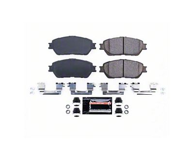 PowerStop Z23 Evolution Sport Carbon-Fiber Ceramic Brake Pads; Front Pair (05-23 Tacoma)