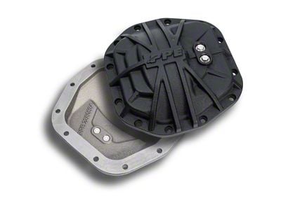 PPE Dana 35 Heavy-Duty Nodular Iron Rear Differential Cover; Red (18-25 Jeep Wrangler JL, Excluding Rubicon)