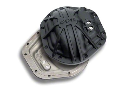 PPE Dana 44 Cast Nodular Iron Differential Cover; Black (07-18 Jeep Wrangler JK)