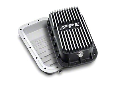 PPE Heavy-Duty Cast Aluminum Engine Oil Pan; Brush (12-18 3.6L Jeep Wrangler JK)
