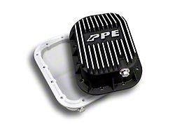 PPE Heavy-Duty Cast Aluminum Engine Oil Pan; Brushed (18-25 3.6L Jeep Wrangler JL)
