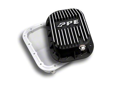 PPE Heavy-Duty Cast Aluminum Engine Oil Pan; Brushed (18-25 3.6L Jeep Wrangler JL)
