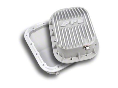 PPE Heavy-Duty Cast Aluminum Engine Oil Pan; Raw (18-25 3.6L Jeep Wrangler JL)