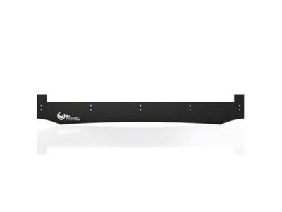 Prinsu 40-Inch Wind Deflector; Textured Black (05-23 Tacoma)