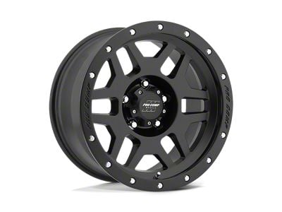 Pro Comp Wheels Phaser Satin Black 6-Lug Wheel; 17x9; -6mm Offset (03-09 4Runner)