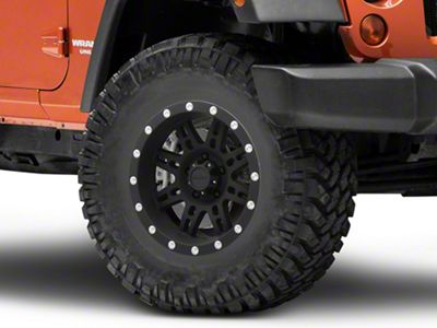 Pro Comp Wheels 31 Series Stryker Matte Black Wheel; 16x8; 0mm Offset (07-18 Jeep Wrangler JK)
