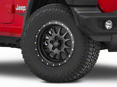 Pro Comp Wheels Syndrome Satin Black Wheel; 17x9; -6mm Offset (18-25 Jeep Wrangler JL)