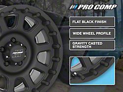 Pro Comp Wheels 32 Series Bandido Flat Black Wheel; 17x9; -6mm Offset (18-26 Jeep Wrangler JL)