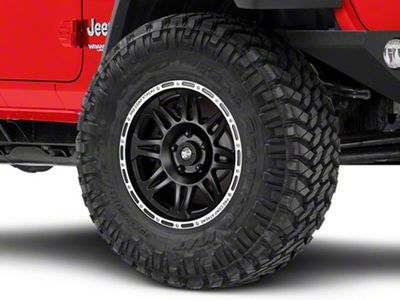 Pro Comp Wheels 05 Series Flat Black Wheel; 17x9; -6mm Offset (18-25 Jeep Wrangler JL)