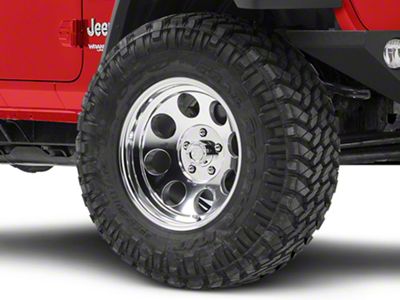 Pro Comp Wheels Series 1069 Polished Wheel; 17x9; -6mm Offset (18-25 Jeep Wrangler JL)
